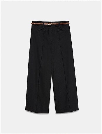 Pantalones de mujer de mezcla de lino dilvin