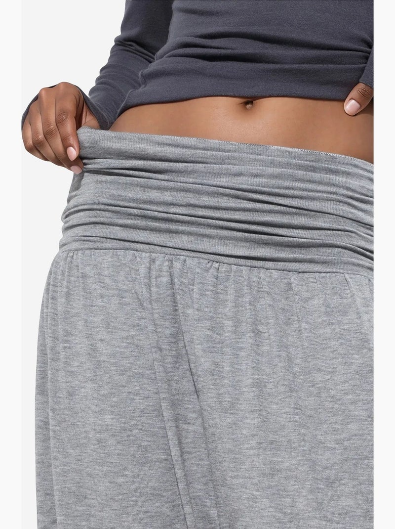 Pantalones de mujer de pernera recta busem Gris - Kiabi