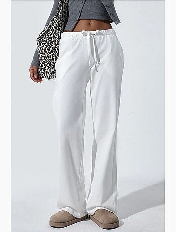 Pantalones de mujer de poliéster-algodón busem