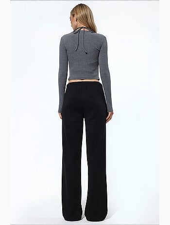 Pantalones de mujer de poliéster-algodón busem
