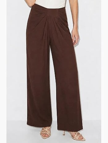 Pantalones de mujer de poliéster-elastano lucci