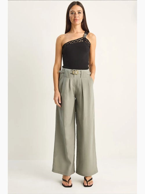 Pantalones de mujer de poliéster-elastano lucci - Kiabi