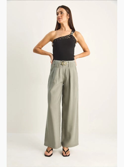 Pantalones de mujer de poliéster-elastano lucci - Kiabi