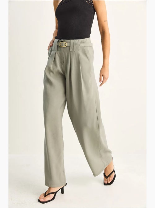 Pantalones de mujer de poliéster-elastano lucci - Kiabi
