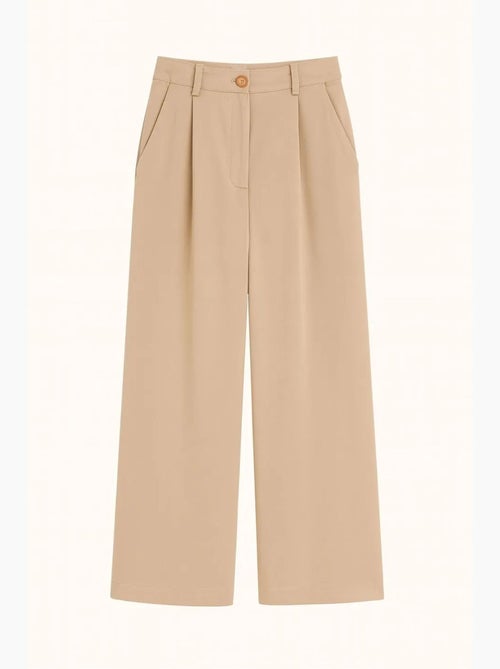 Pantalones de mujer de poliéster-elastano mixray - Kiabi Pantalones de mujer de poliéster-elastano mixray - Kiabi