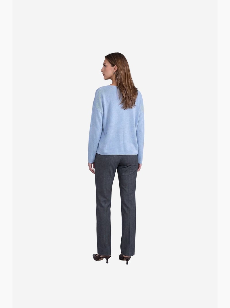 Pantalones de mujer dilvin Gris negro - Kiabi