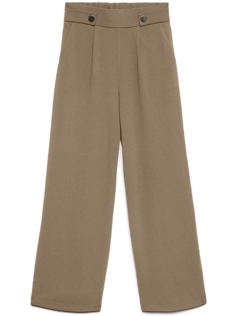 Pantalones de mujer vero moda Camel - Kiabi
