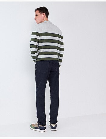 Pantalones de pana ajustados, mo fashion