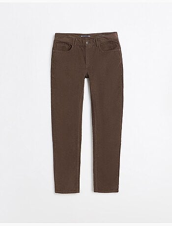 Pantalones de pana ajustados, mo fashion