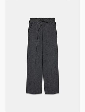 Pantalones de pernera ancha pull-on dilvin