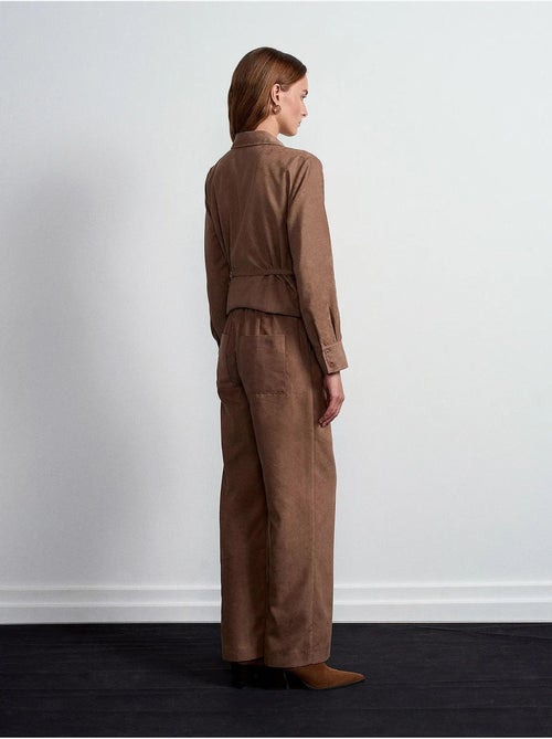 Pantalones de pernera ancha pull-on dilvin - Kiabi Pantalones de pernera ancha pull-on dilvin - Kiabi