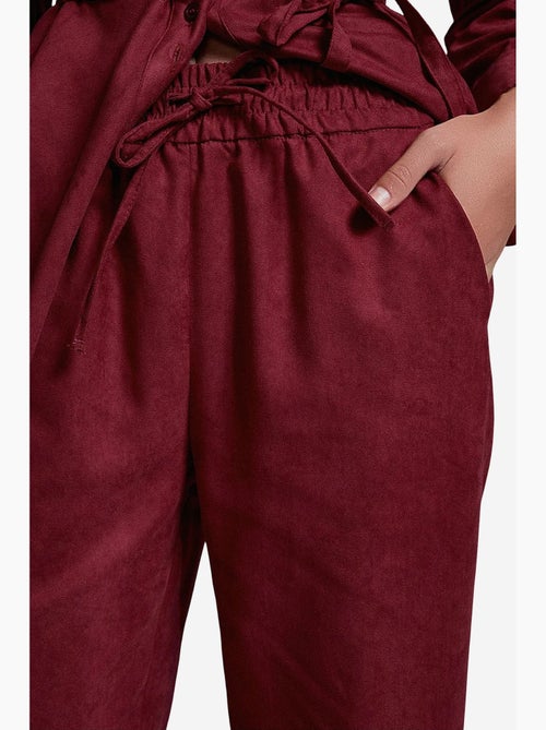 Pantalones de pernera ancha pull-on dilvin - Kiabi Pantalones de pernera ancha pull-on dilvin - Kiabi