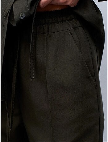 Pantalones de pernera ancha pull-on dilvin