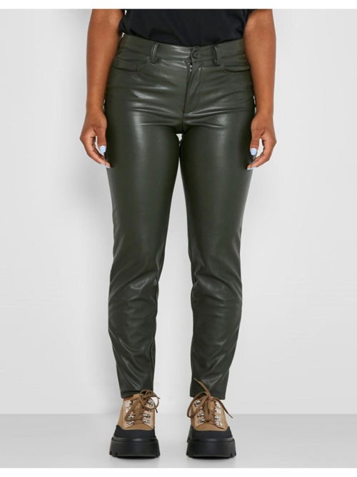 Pantalones de piel sintética Noisy May - Kiabi