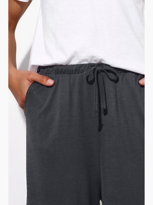 Pantalones de pierna ancha con cordón busem - Kiabi