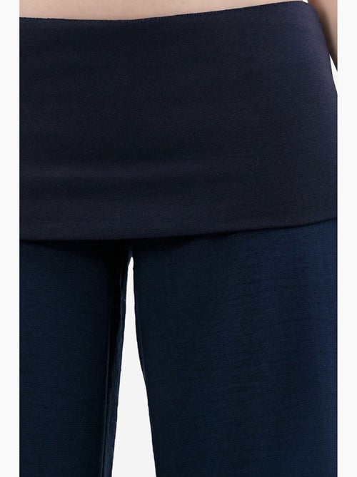 Pantalones de pierna ancha de talle alto busem - Kiabi