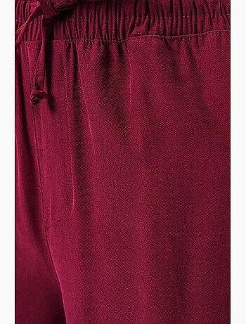 Pantalones de pierna ancha de talle alto con bolsillo bdart