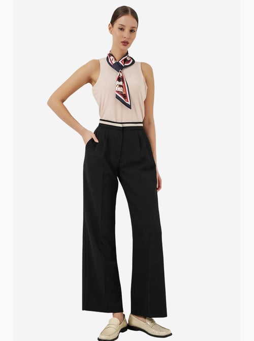 Pantalones de pierna ancha de talle alto con bolsillos bdart - Kiabi