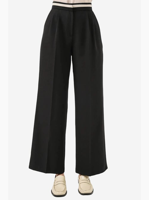 Pantalones de pierna ancha de talle alto con bolsillos bdart - Kiabi