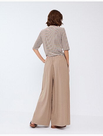 Pantalones de pierna ancha, mo fashion