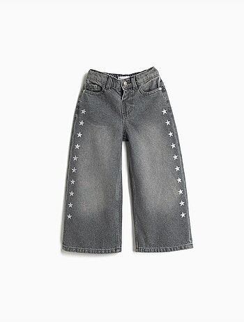Pantalones de pierna ancha, mo fashion
