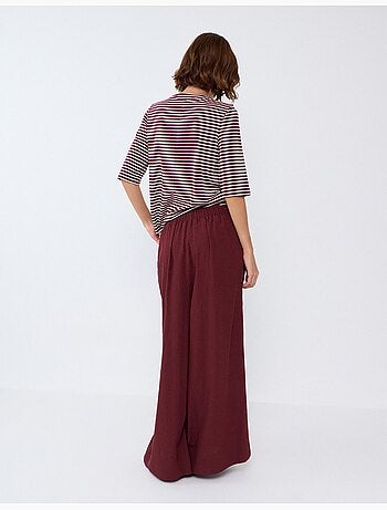 Pantalones de pierna ancha, mo fashion