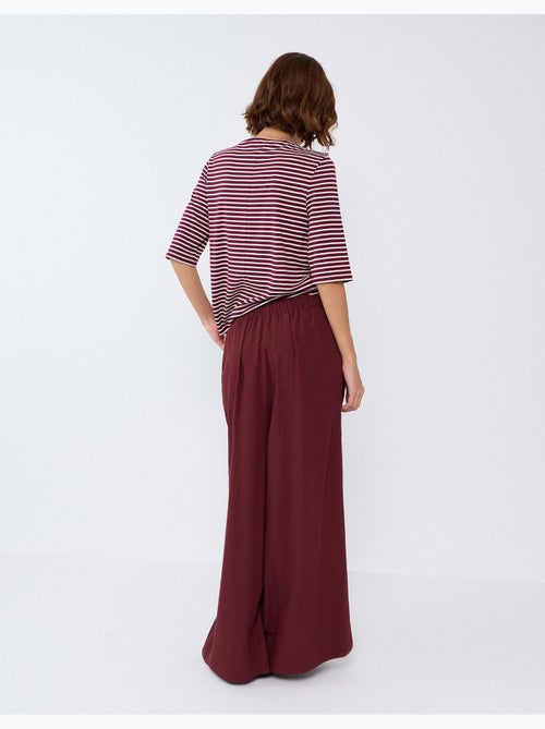 Pantalones de pierna ancha, mo fashion - Kiabi Pantalones de pierna ancha, mo fashion - Kiabi