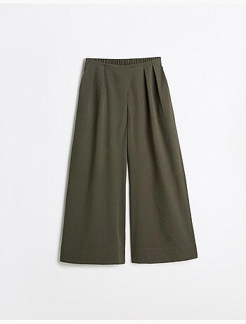 Pantalones de pierna ancha, mo fashion