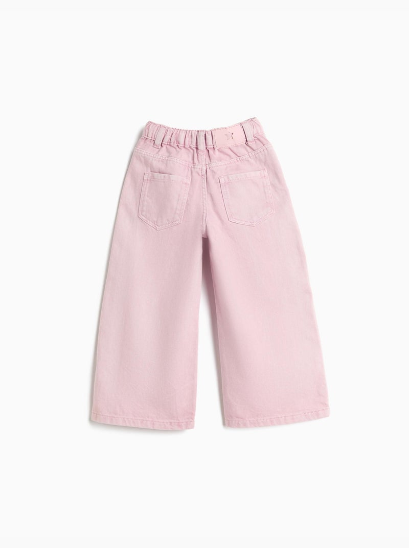 Pantalones de pierna ancha, mo fashion Violeta - Kiabi