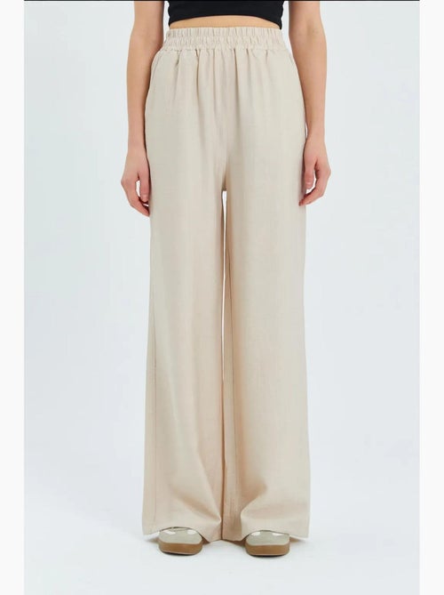 Pantalones de pierna ancha y cintura alta mixray - Kiabi