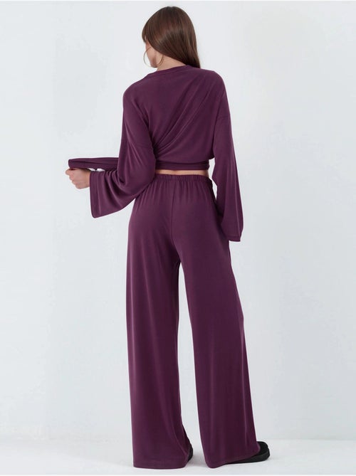 Pantalones de pierna recta sin cierre busem - Kiabi Pantalones de pierna recta sin cierre busem - Kiabi