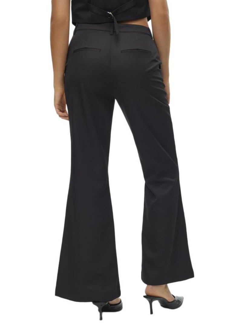 Pantalones de Pinzas Vero Moda para Mujer Negro - Kiabi