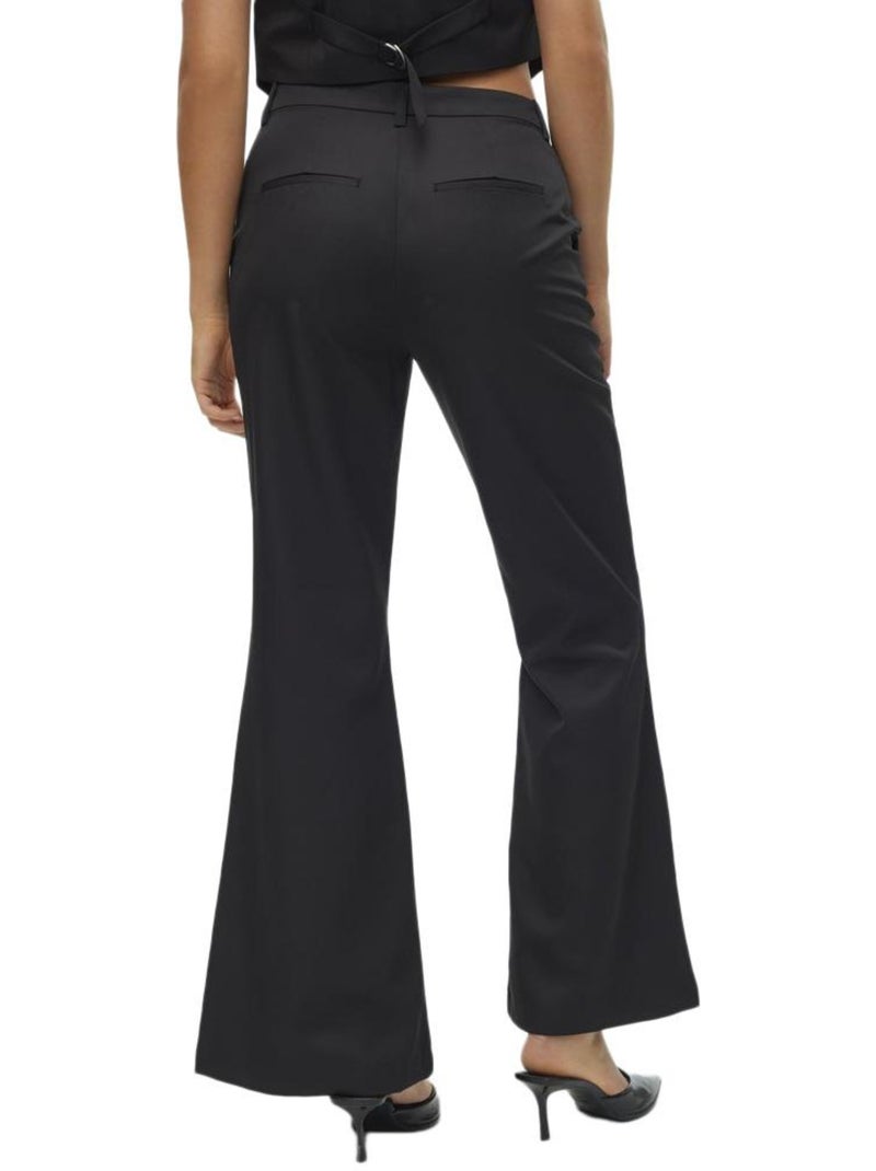 Pantalones de Pinzas Vero Moda para Mujer Negro - Kiabi