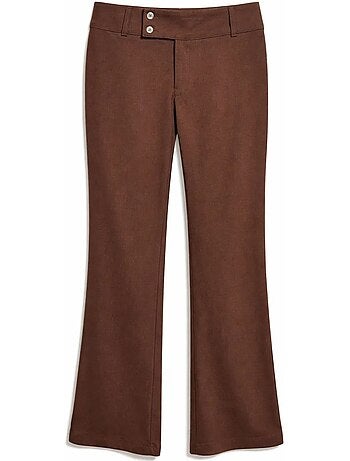 Pantalones de poliéster elástico para mujer mixray