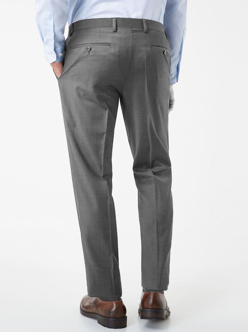 Pantalones de poliéster Kebello Gris - Kiabi