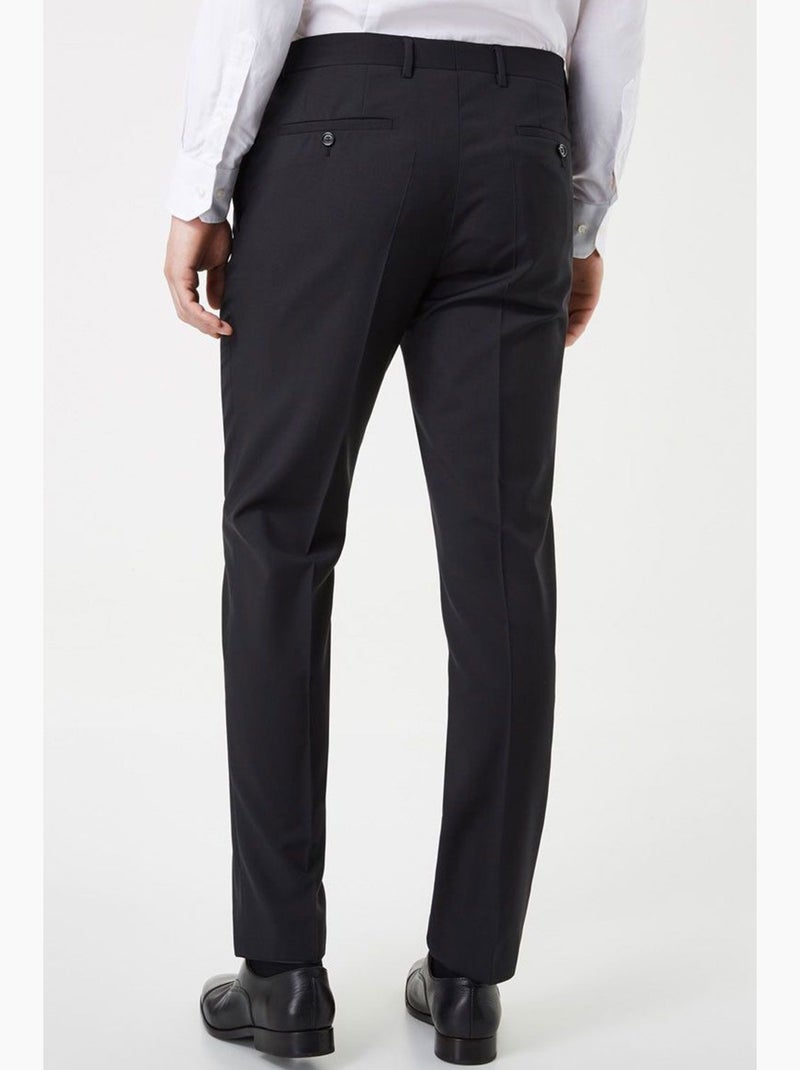 Pantalones de poliéster Kebello Gris - Kiabi