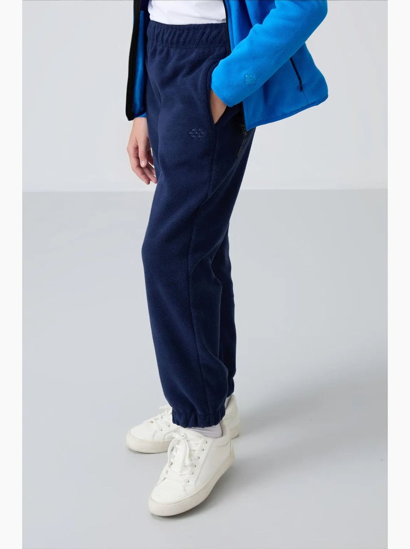 Pantalones de poliéster para jóvenes tommy Azul marino - Kiabi