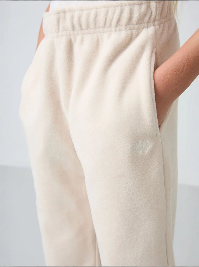 Pantalones de poliéster para jóvenes tommy Beige natural - Kiabi