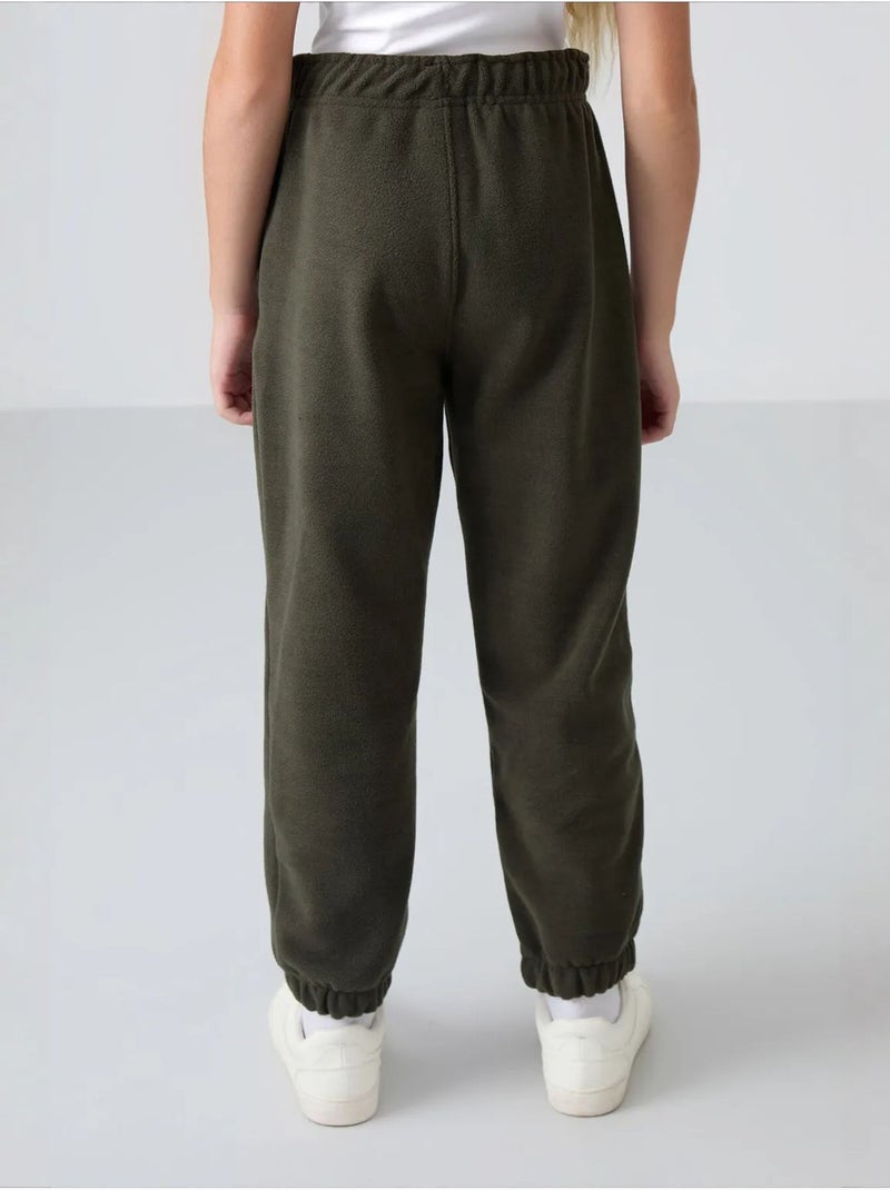 Pantalones de poliéster para jóvenes tommy Caqui - Kiabi