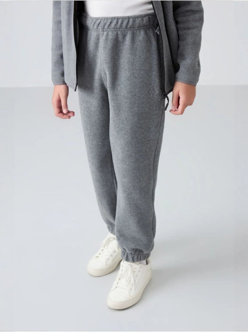 Pantalones de poliéster para jóvenes tommy Gris negro - Kiabi