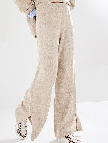 Pantalones de punto con lana, MO Fashion