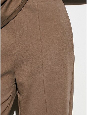 Pantalones de punto de pernera ancha dilvin
