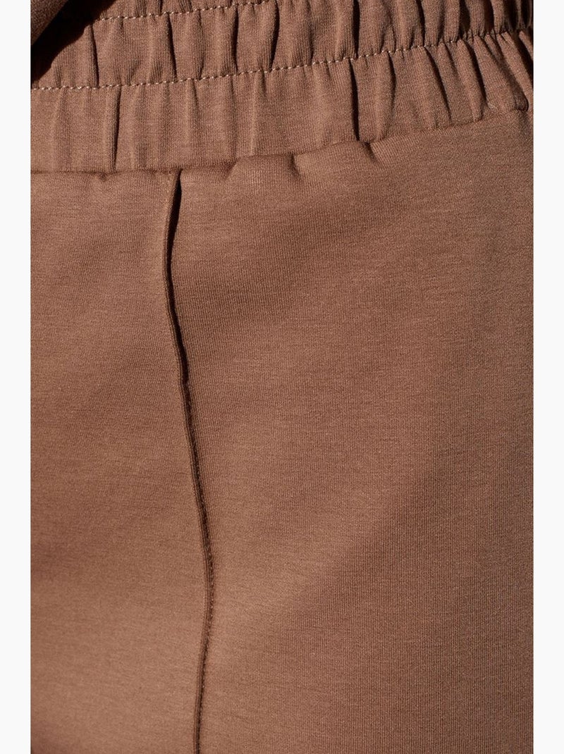 Pantalones de punto de pernera ancha dilvin Taupe - Kiabi