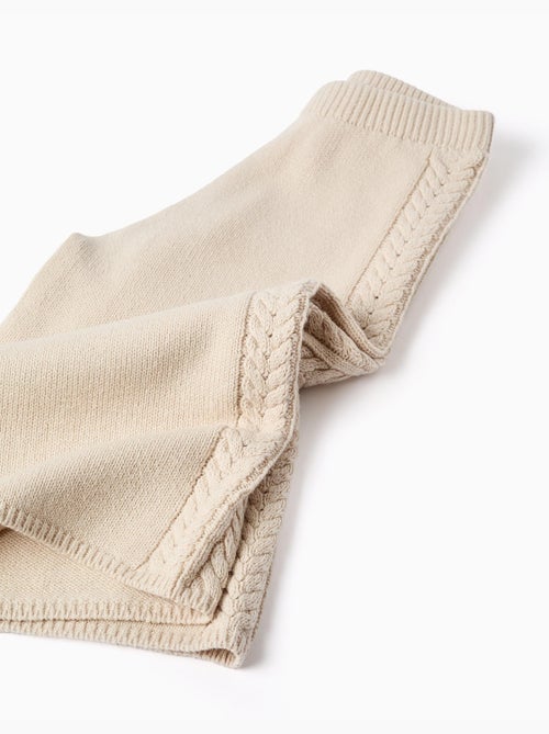 Pantalones de punto de pierna ancha B&S - Kiabi