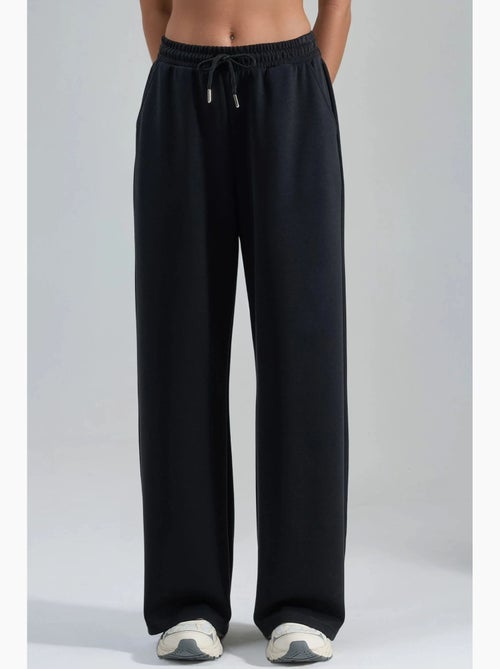 Pantalones de punto de pierna ancha y cintura alta busem - Kiabi