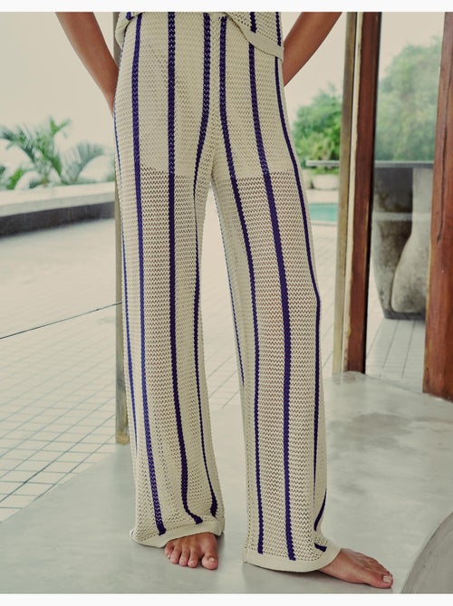 Pantalones de punto de punto, MO Fashion - Kiabi Pantalones de punto de punto, MO Fashion - Kiabi