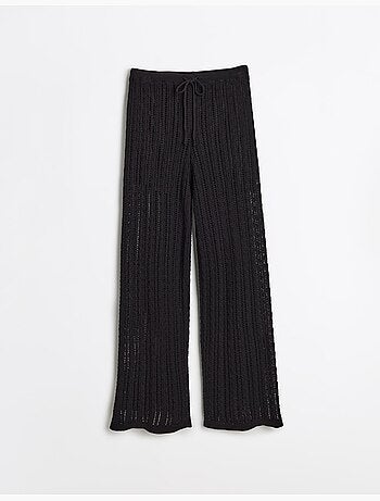 Pantalones de punto de punto, MO Fashion