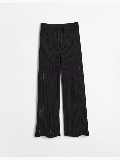 Pantalones de punto de punto, MO Fashion - Kiabi Pantalones de punto de punto, MO Fashion - Kiabi