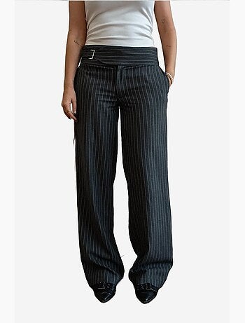 Pantalones de raya diplomática jennifer hiccup