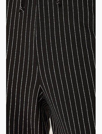 Pantalones de rayas con cintura elástica hiccup